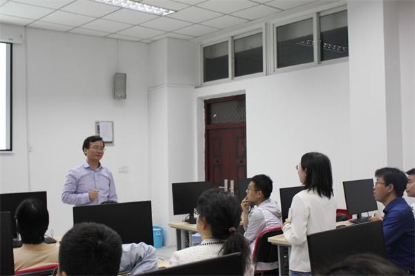 复旦大学廖圣清教授来我院做学术报告